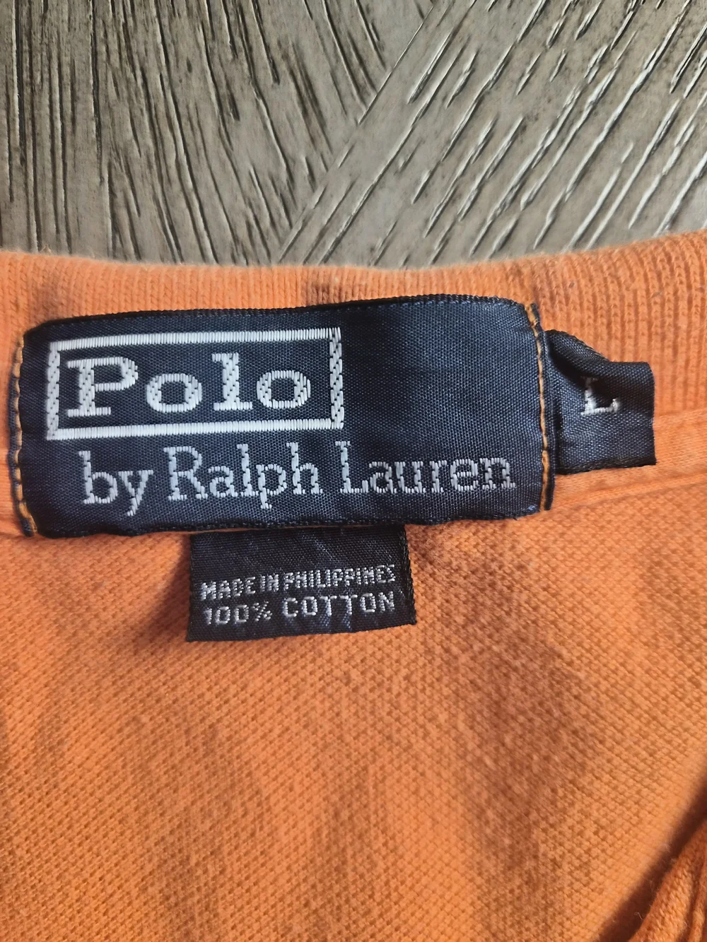 Ralph Lauren Orange Short-Sleeve Polo Shirt